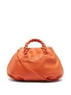 Hereu - Bombon Leather Cross-body Bag - Womens - Orange