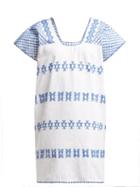 Matchesfashion.com Pippa Holt - No.5 Cotton Kaftan - Womens - Blue White