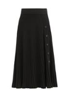 Matchesfashion.com Sportmax - Carta Skirt - Womens - Black