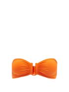Ladies Beachwear Eres - Show Bandeau Bikini Top - Womens - Orange