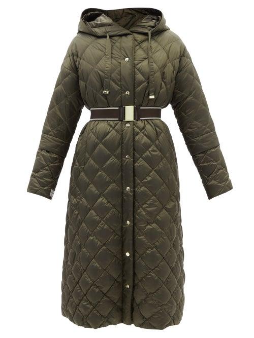 Max Mara - Trepar Coat - Womens - Dark Green