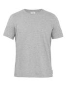 Saint Laurent Embroidered-crest Crew-neck T-shirt