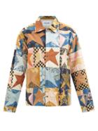 Story Mfg. - Worf Stars Patchwork Cotton Jacket - Womens - Multi