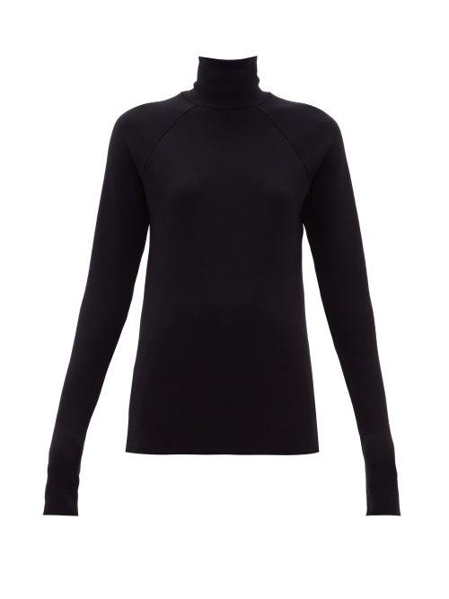 Matchesfashion.com Haider Ackermann - Roll Neck Wool Sweater - Womens - Black