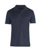 Matchesfashion.com Onia - Shaun Solid Polo Shirt - Mens - Dark Navy
