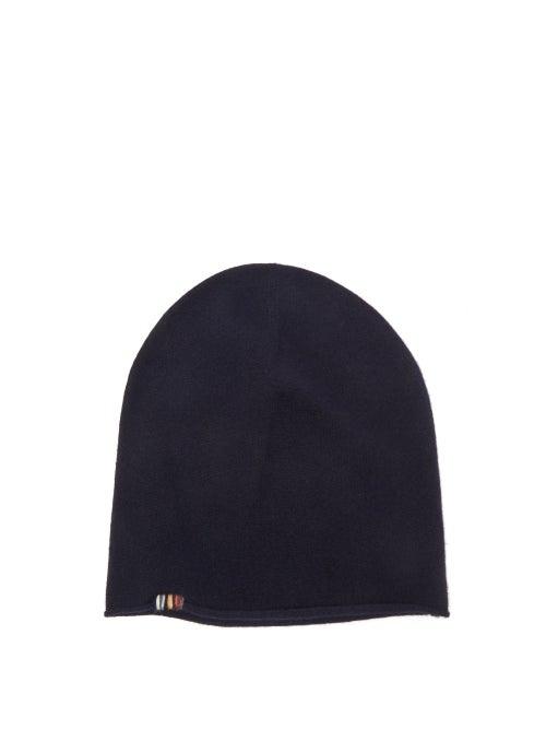 Extreme Cashmere - Bon Cashmere Beanie Hat - Womens - Navy