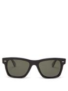 Matchesfashion.com Oliver Peoples - Square Acetate Sunglasses - Mens - Black