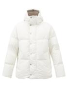 Canada Goose - Nairo Hooded Quilted Down Coat - Mens - White
