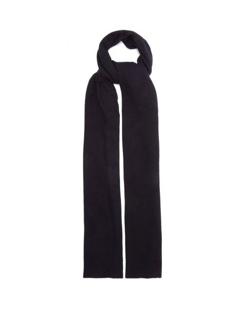 Extreme Cashmere - No.214 Link Stretch-cashmere Scarf - Womens - Navy