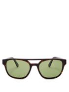 Matchesfashion.com Prada Eyewear - Tortoiseshell Navigator Acetate Sunglasses - Mens - Tortoiseshell