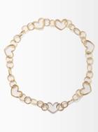 Yvonne Lon - Heart-link 9kt Gold Necklace - Womens - Multi