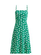Hvn Nora Floral-print Silk Slip Dress