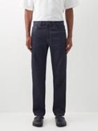 Nudie Jeans - Gritty Jackson Organic-denim Straight-leg Jeans - Mens - Indigo