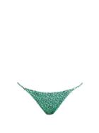 Matchesfashion.com Fisch - Cayes Linear Print Bikini Briefs - Womens - Green