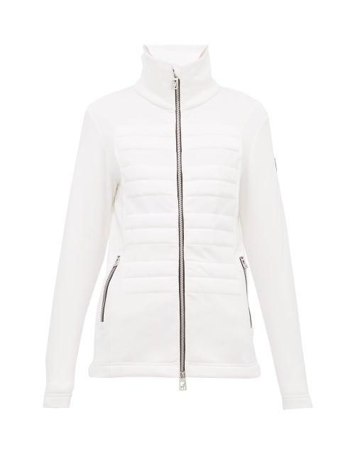 Matchesfashion.com Toni Sailer - Uma Quilted Front Zip Though Jacket - Womens - White