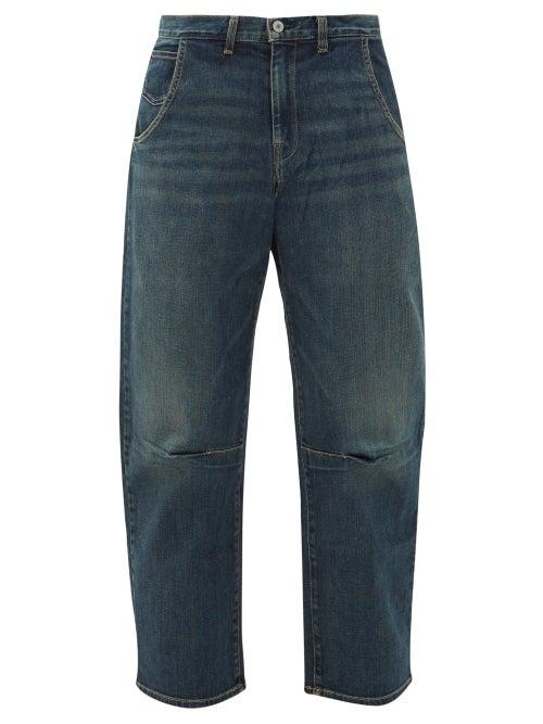 Matchesfashion.com Nili Lotan - Emerson Panelled Wide-leg Jeans - Womens - Denim