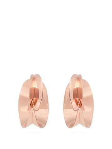 Ryan Storer Sansevieria Sculpted Hoop Earrings