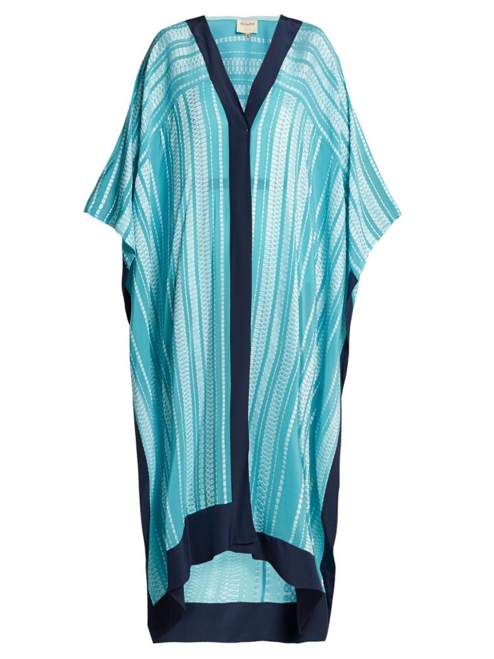 Zeus + Dione Rinia Geometric-jacquard Kaftan