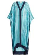 Zeus + Dione Rinia Geometric-jacquard Kaftan