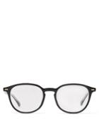 Matchesfashion.com Gucci - Round Frame Acetate Glasses - Mens - Black