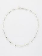 Annika Inez - Linked Large Sterling-silver Necklace - Womens - Silver