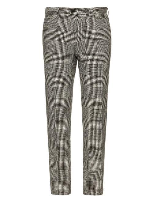 Michael Bastian Hound's-tooth Slim-leg Wool Trousers