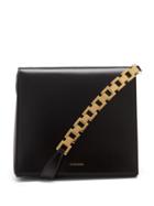 Ladies Bags Jil Sander - Small Leather Shoulder Bag - Womens - Black