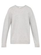 Matchesfashion.com Raey - Sloppy Crew Neck Cashmere Sweater - Mens - Grey