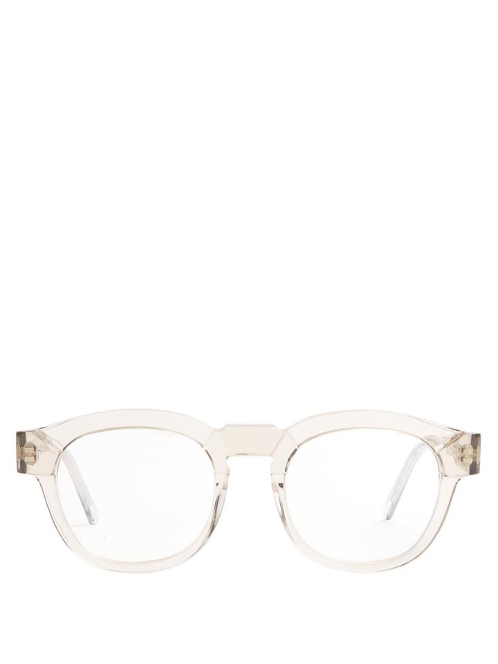 Kuboraum Round-frame Acetate Glasses