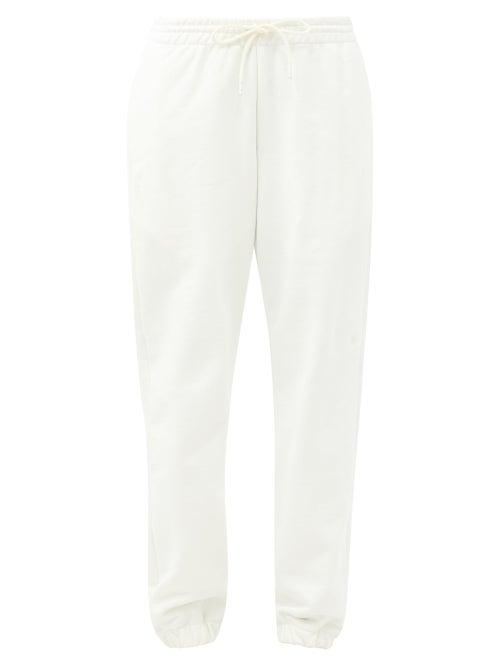 Matchesfashion.com Wardrobe. Nyc - Release 02 Drawstring-waist Cotton Track Pants - Womens - White