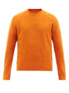 Acne Studios - Kowhai Brushed-wool Sweater - Mens - Orange