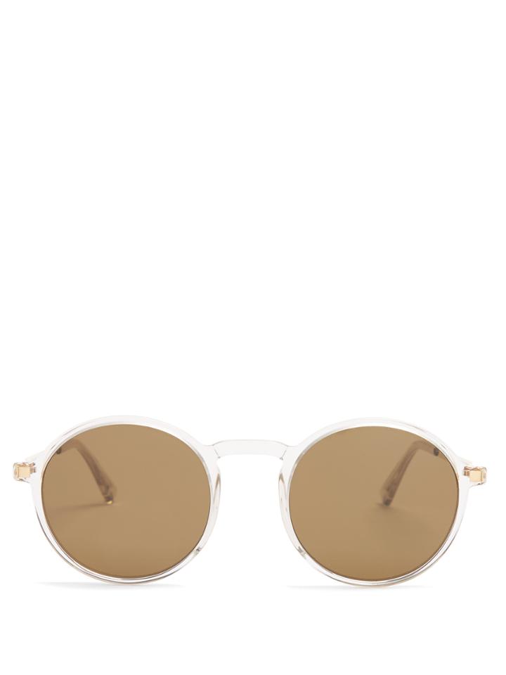 Mykita X Maison Margiela Kamik Round-frame Sunglasses