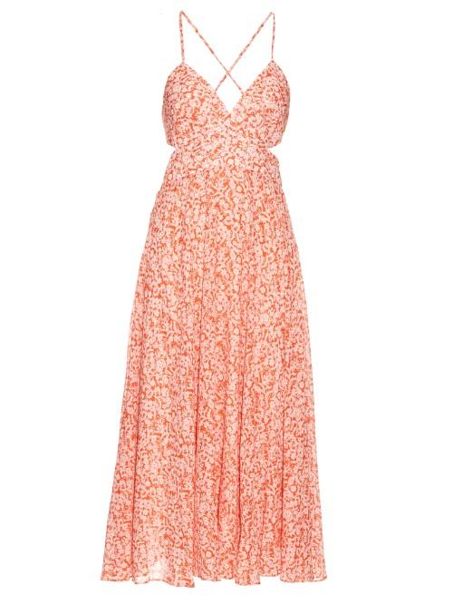 Rebecca Taylor Provence-print Cotton-voile Maxi Dress