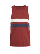 Iffley Road Lancaster Striped-piqu Running Tank Top