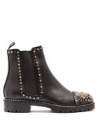 Christian Louboutin Chasse Embellished Leather Chelsea Boots
