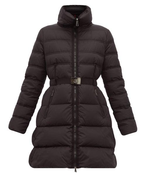 Matchesfashion.com Moncler - Accenteur Quilted Down Coat - Womens - Black