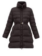 Matchesfashion.com Moncler - Accenteur Quilted Down Coat - Womens - Black