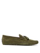 Matchesfashion.com Tod's - Gommino Tasselled Suede Driving Shoes - Mens - Green