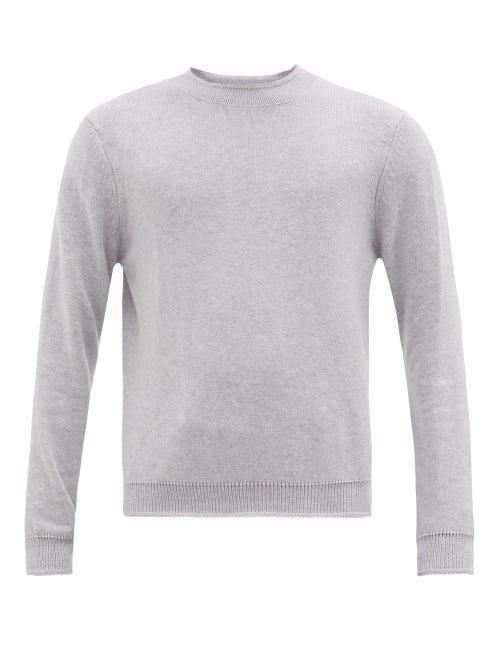 Matchesfashion.com Iris Von Arnim - Nick Cashmere Sweater - Mens - Grey