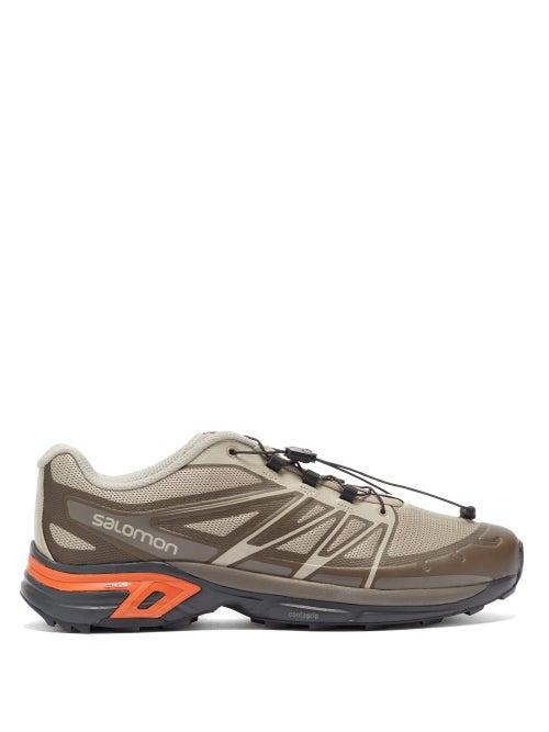 Matchesfashion.com Salomon - Xt-wings 2 Advanced Mesh Trainers - Mens - Khaki