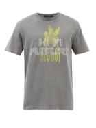 Ksubi - High Horse Kash Cotton-jersey T-shirt - Mens - Grey