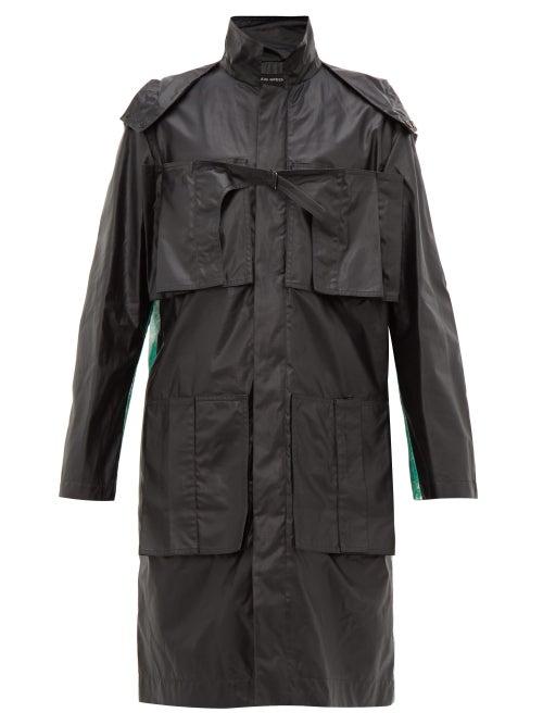 Matchesfashion.com Craig Green - Sky Print Coated Cotton Anorak - Mens - Black Green