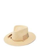 Matchesfashion.com Nick Fouquet - Sand Dollar Beach Straw Fedora - Mens - Beige