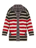 Matchesfashion.com Alanui - Navajo Oversized Wool Cardigan - Mens - Red Multi