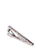 Paul Smith - Striped Logo Tie Pin - Mens - Multi