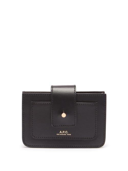 Matchesfashion.com A.p.c. - Albane Leather Wallet - Womens - Black