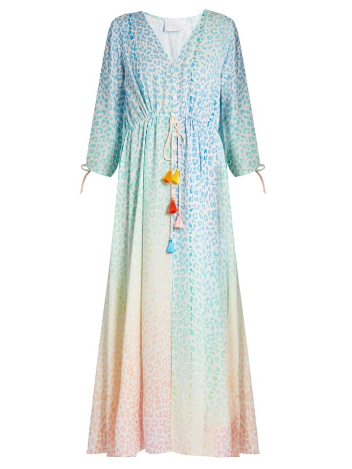 Athena Procopiou The Rainbow In The Sky Maxi Dress