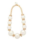 Matchesfashion.com Dolce & Gabbana - Faux Pearl Embellished Necklace - Womens - Pearl