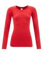 Lululemon - Swiftly 2.0 Technical-mesh Long-sleeved T-shirt - Womens - Burgundy