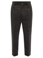Raey - Tapered Wool-blend Twill Suit Trousers - Mens - Charcoal